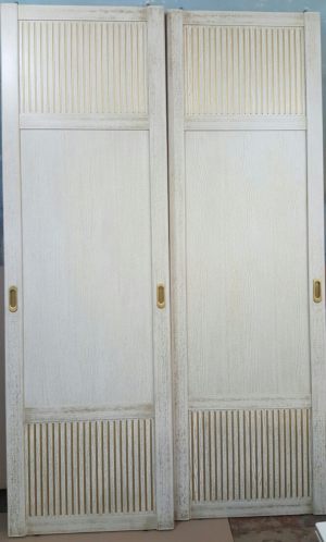 Двери для шкафа купе с фрезеровкой Нальчик